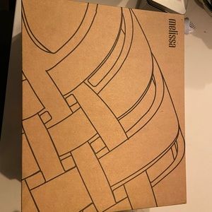 Melissa shoes, black size 5